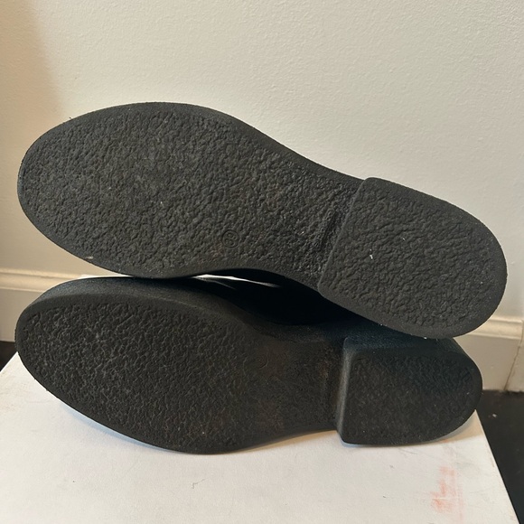 No. 6 Crepe Sole boots in black size 39 - Picture 5 of 6